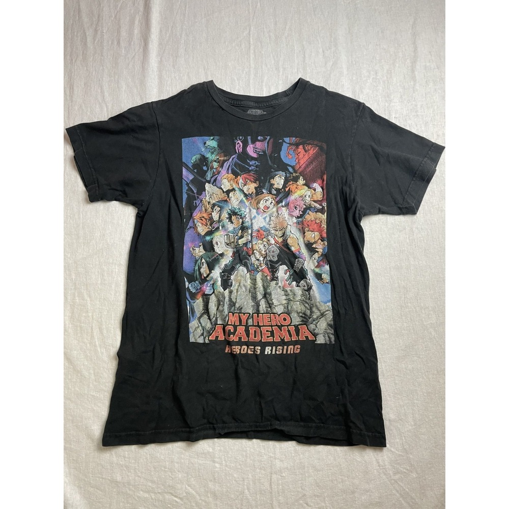 My Hero Academia Heroes Rising Black Mens M Funimation Anime‎ Streetwear T-Shirt
